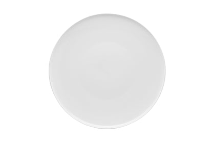 White Six Piece Porcelain Service For Six Salad Plate Set