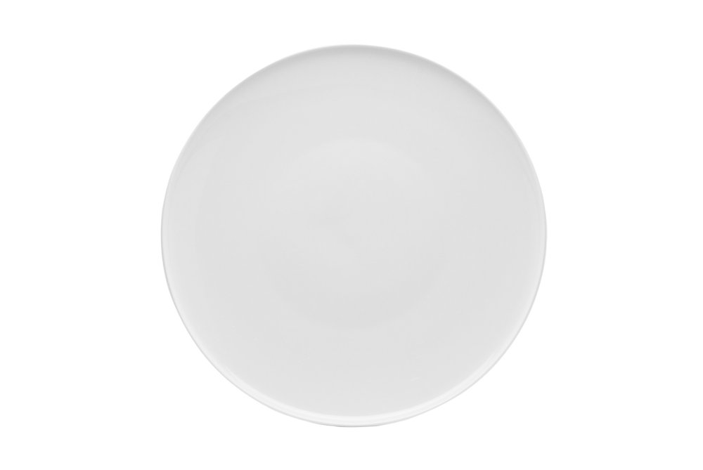 White Six Piece Porcelain Service For Six Salad Plate Set HomeRoots