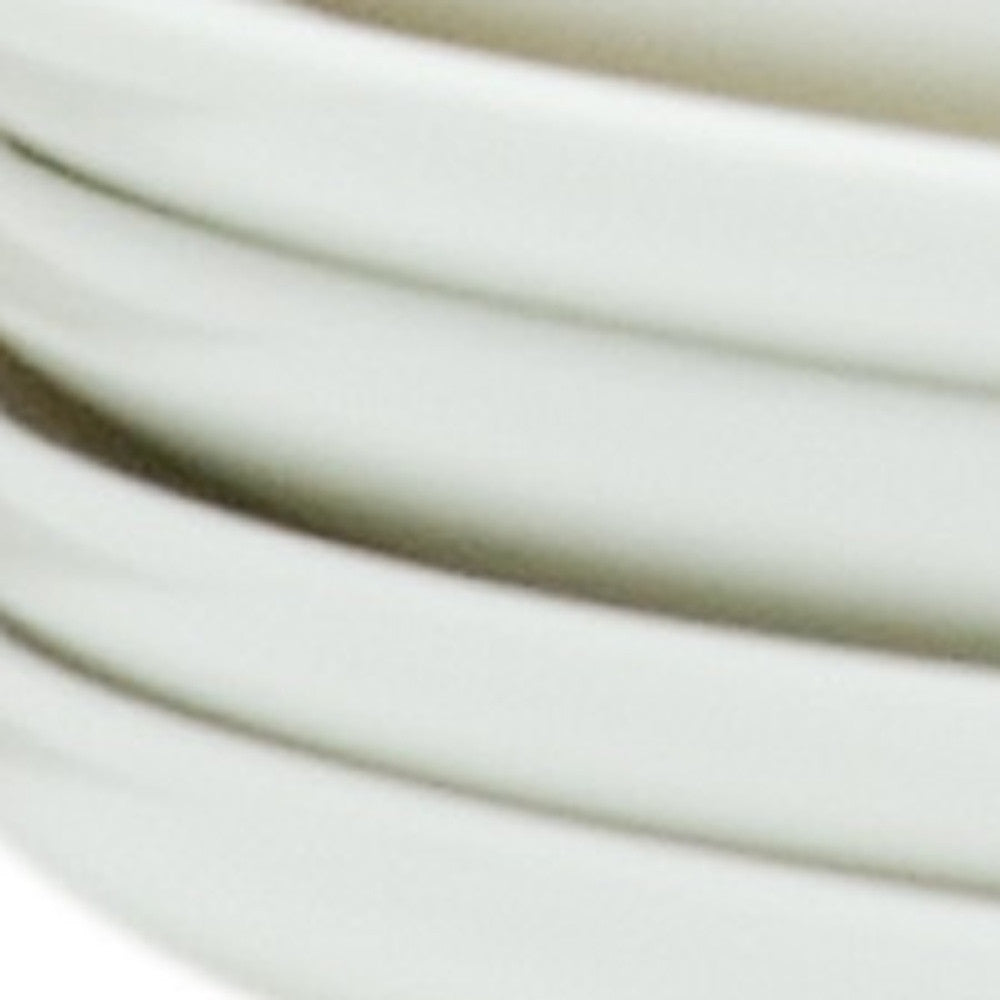 White Six Piece Porcelain Service For Six Salad Plate Set