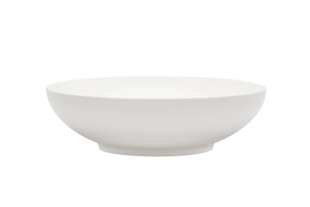 White Six Piece Porcelain Service For Six Bowl Set HomeRoots