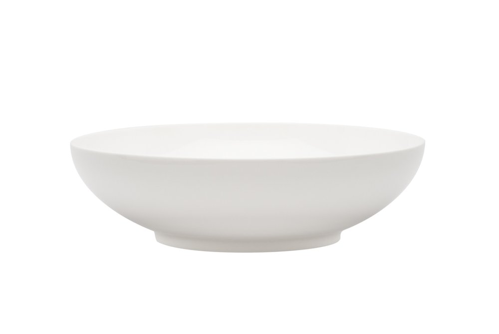 White Six Piece Porcelain Service For Six Bowl Set HomeRoots