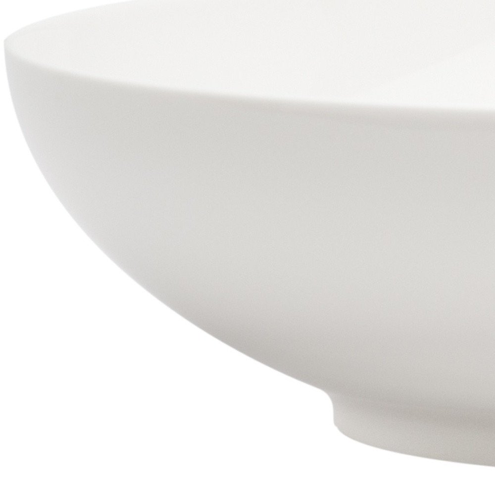 White Six Piece Porcelain Service For Six Bowl Set HomeRoots