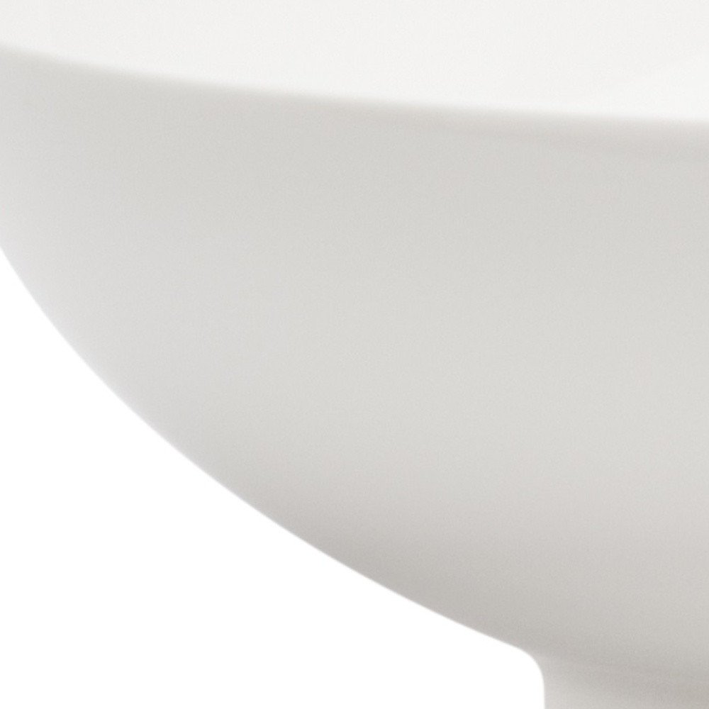 White Six Piece Porcelain Service For Six Bowl Set HomeRoots