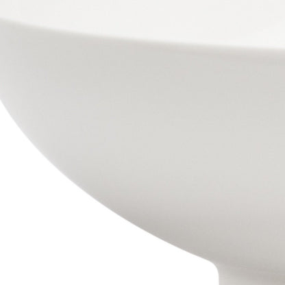 White Six Piece Porcelain Service For Six Bowl Set HomeRoots