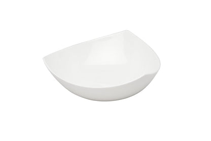 White Six Piece Triangle Bone China Service For Six Bowl Set HomeRoots