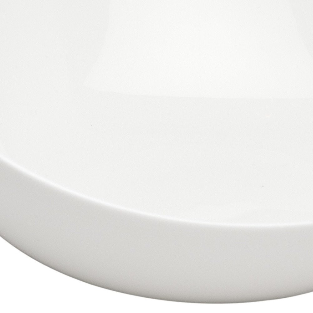 White Six Piece Triangle Bone China Service For Six Bowl Set HomeRoots