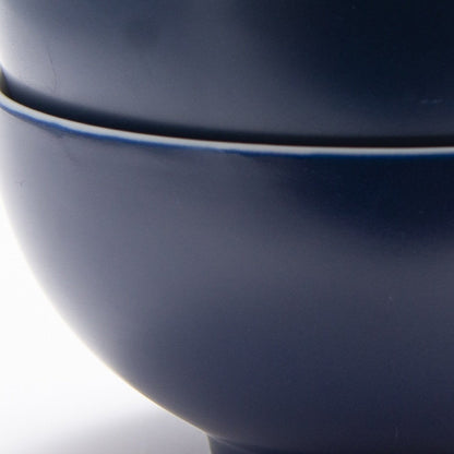 Blue and White Four Piece Porcelain Service For Four Bowl Set HomeRoots
