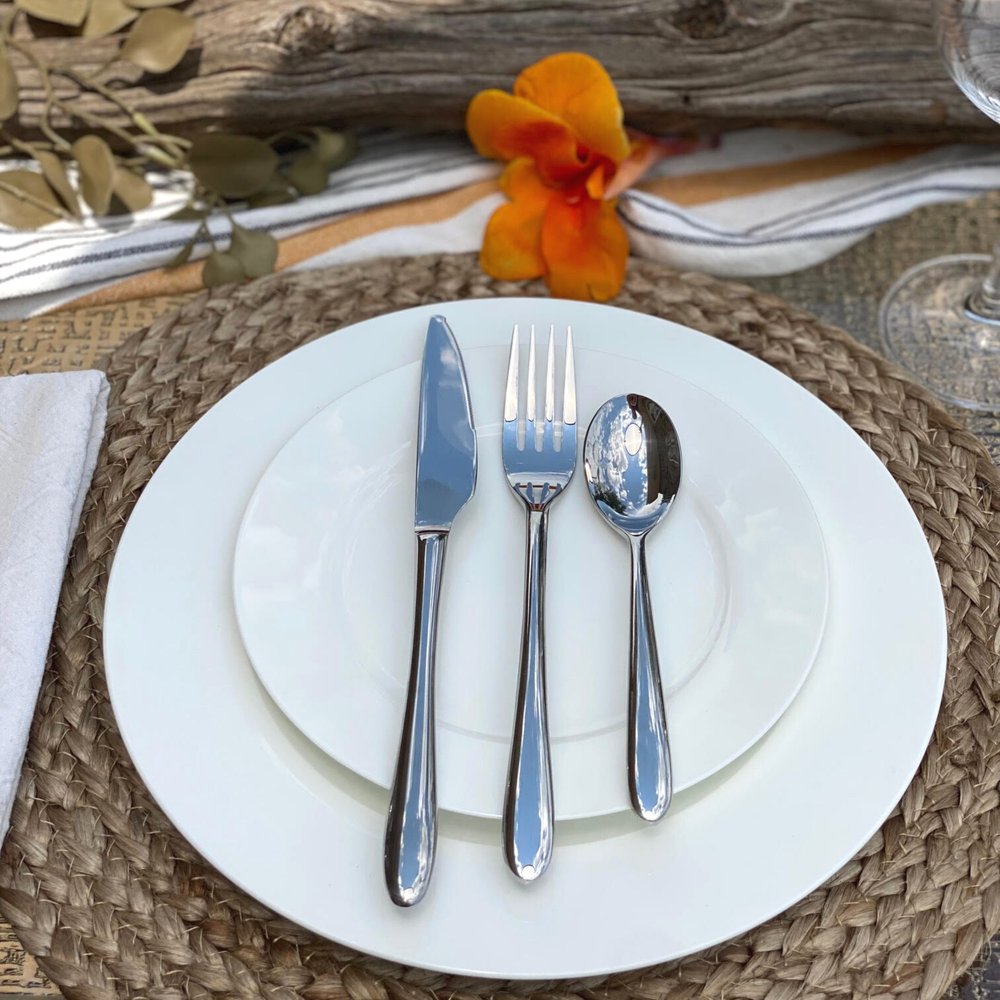 White Sixteen Piece Round Bone China Service For Four Dinnerware Set HomeRoots