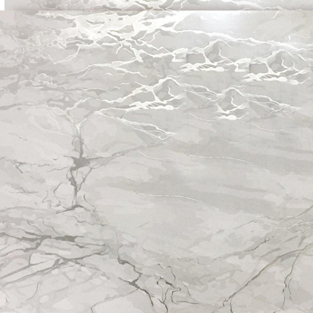 12" X 18" Silver And Gray Abstract Placemats HomeRoots