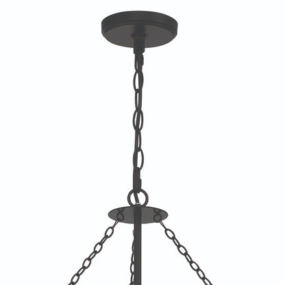 Black And Gold Candle Style Ten Light Metal Dimmable Chandelier