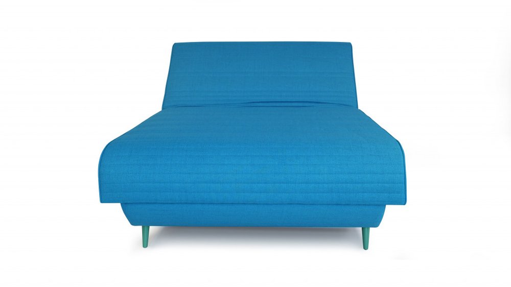 Turquoise Full Adjustable Upholstered Polyester No Bed Frame with Mattress HomeRoots