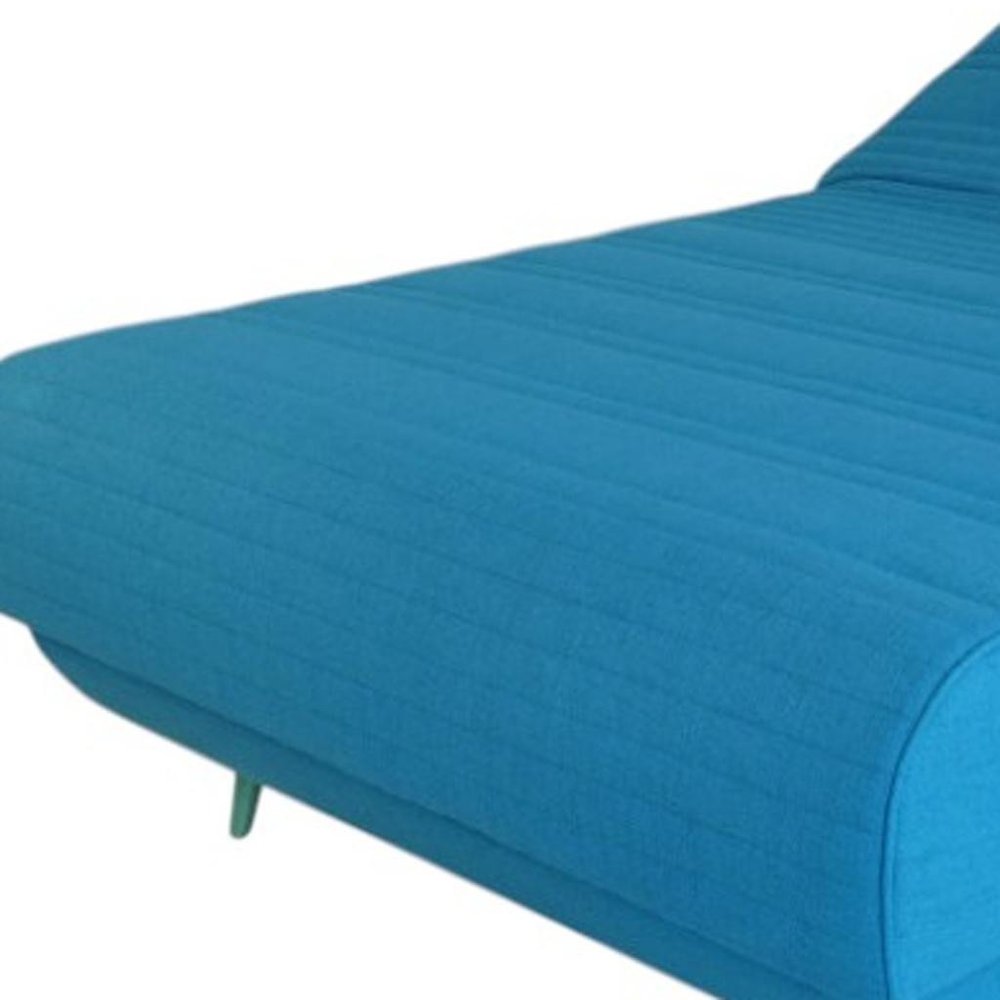 Turquoise Full Adjustable Upholstered Polyester No Bed Frame with Mattress HomeRoots