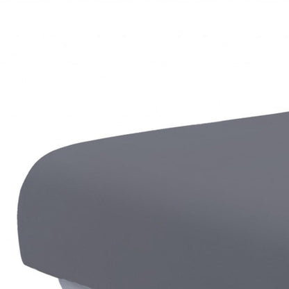 Light Gray Full Adjustable Upholstered Polyester No Bed Frame with Mattress HomeRoots