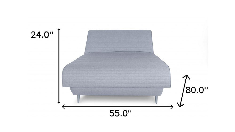 Light Gray Full Adjustable Upholstered Polyester No Bed Frame with Mattress HomeRoots