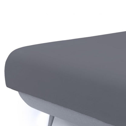 Light Gray Full Adjustable Upholstered Polyester No Bed Frame with Mattress HomeRoots