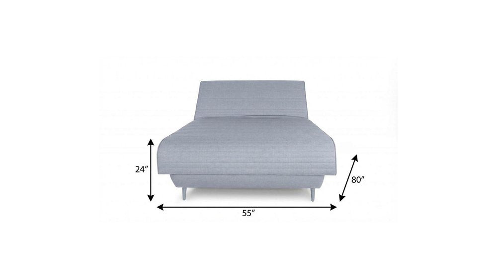 Light Gray Full Adjustable Upholstered Polyester No Bed Frame with Mattress HomeRoots