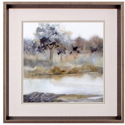 Set Of Two Silent Waters Bronze Framed Print Wall Art HomeRoots