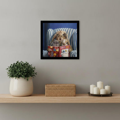 The Talk Black Framed Print Wall Art HomeRoots