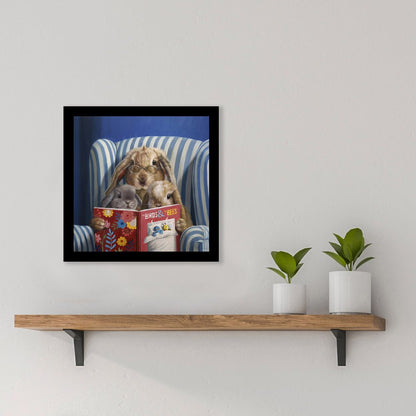 The Talk Black Framed Print Wall Art HomeRoots