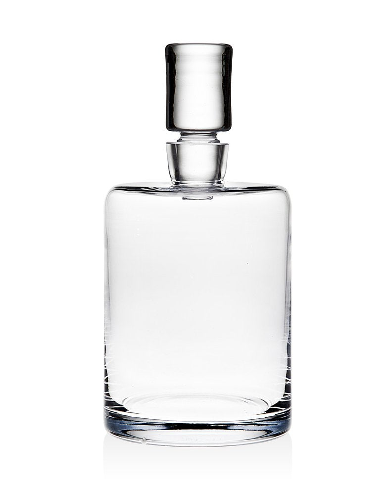 Clear Crystal Straight Shape Stemless Decanter — view 4