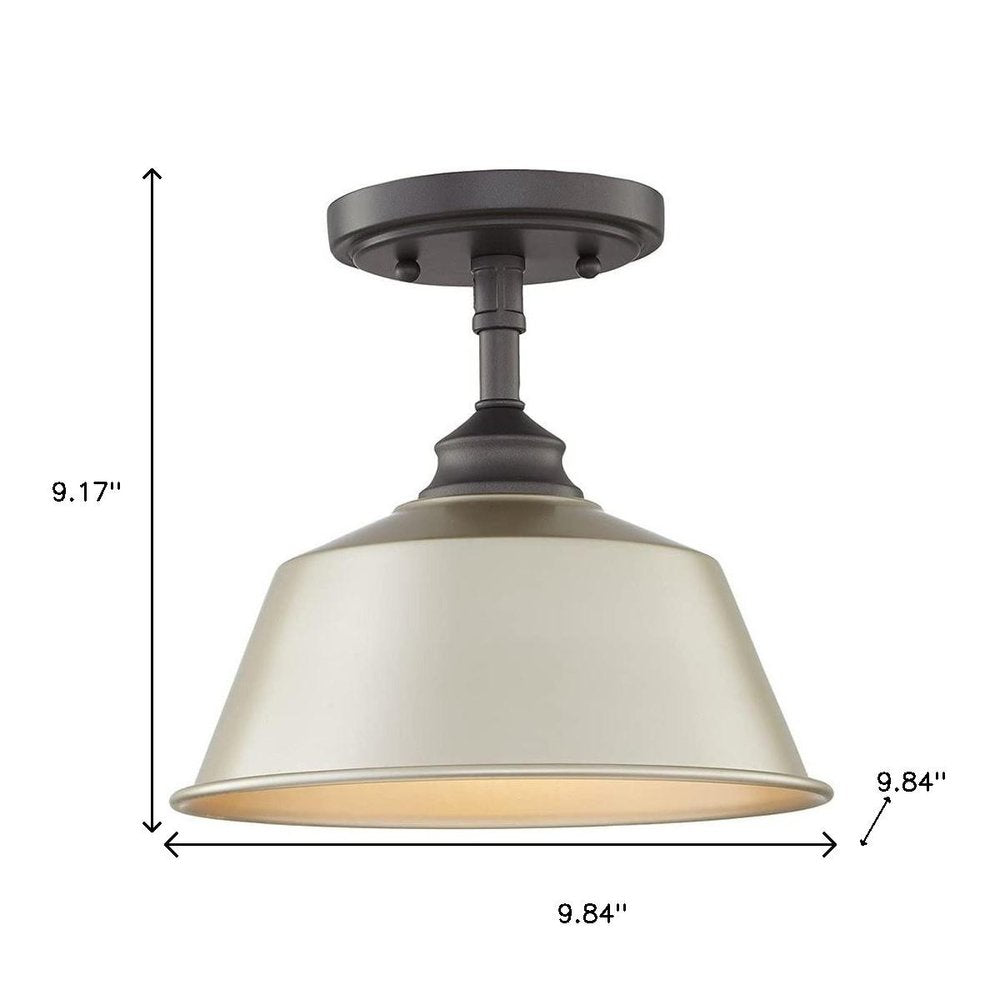 Gray Kitchen Island Metal Dimmable Flush Chandelier With Gray Shades — view 7