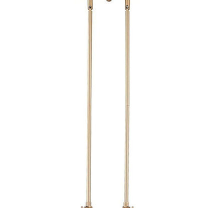 Gold Kitchen Island Three Light Metal and Seeded Glass Dimmable Chandelier With Clear Shades