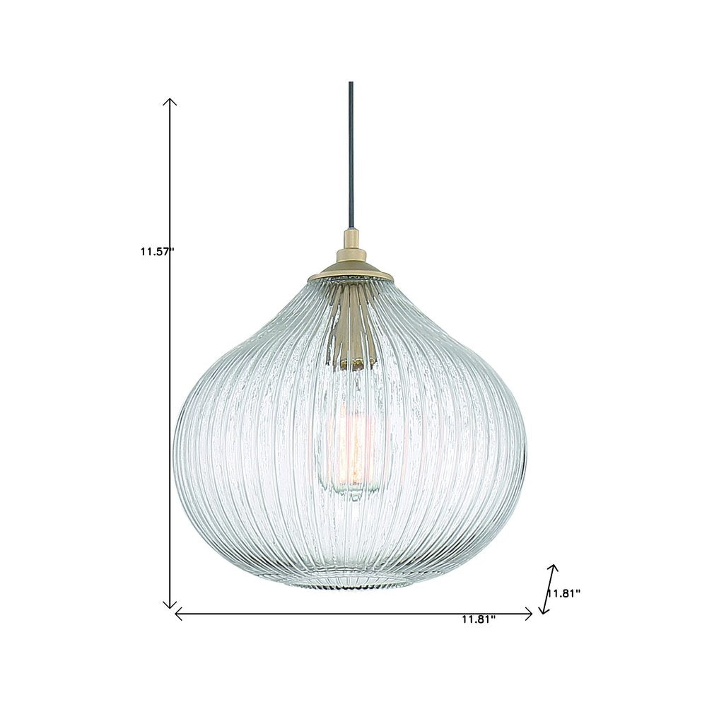 Clear Kitchen Island Metal Dimmable Chandelier With Clear Shades — view 3