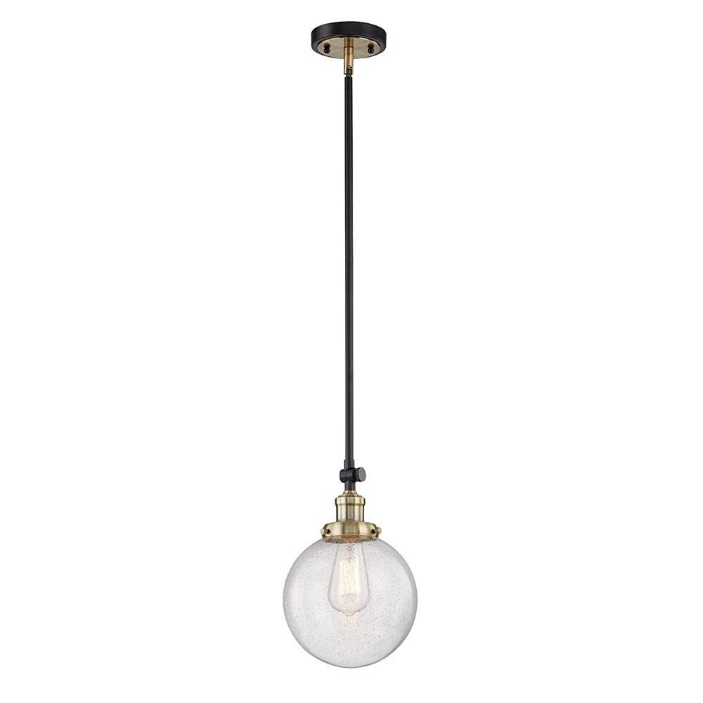 Black Kitchen Island Metal Dimmable Chandelier With Clear Shades — view 1