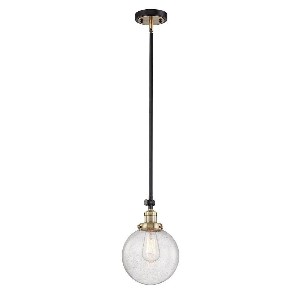 Black Kitchen Island Metal Dimmable Chandelier With Clear Shades — view 2