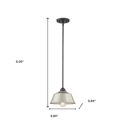 Gray Kitchen Island Metal Dimmable Chandelier With Silver Shades