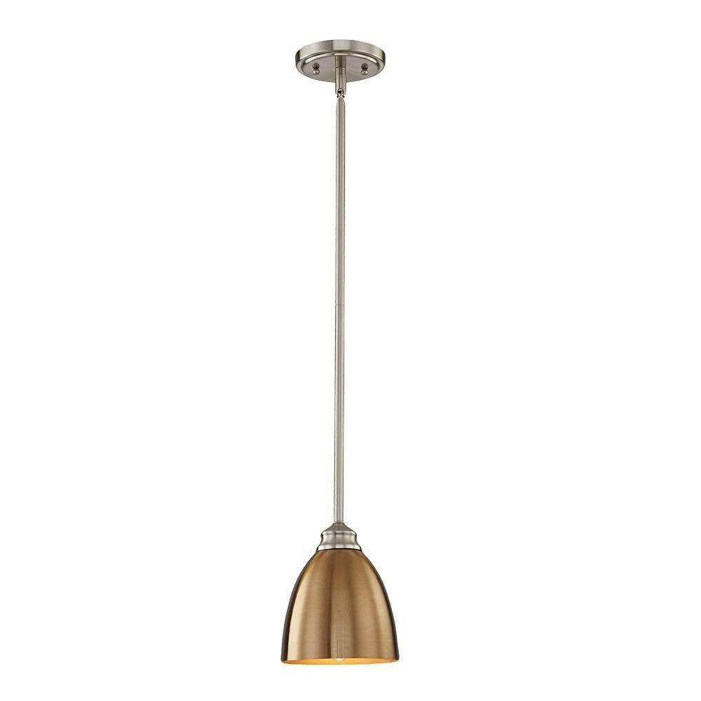Gold Kitchen Island Metal Dimmable Chandelier With Gold Shades — view 1