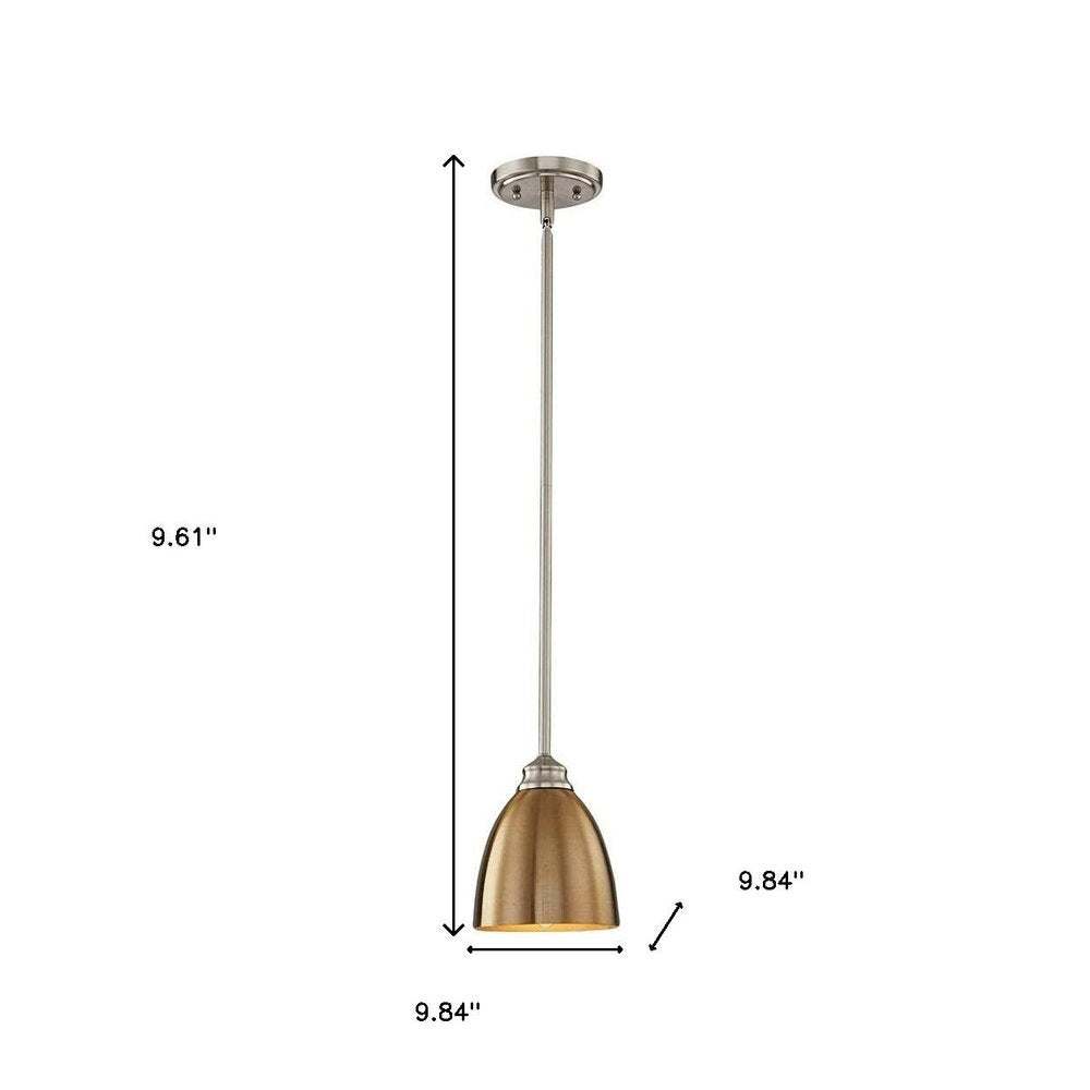 Gold Kitchen Island Metal Dimmable Chandelier With Gold Shades — view 6