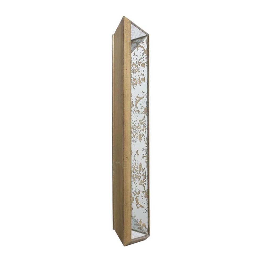 20" Silver Glass Framed Accent Mirror HomeRoots