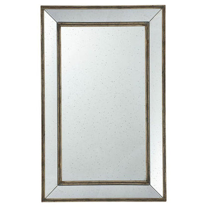 43" Silver Wood Framed Accent Mirror HomeRoots