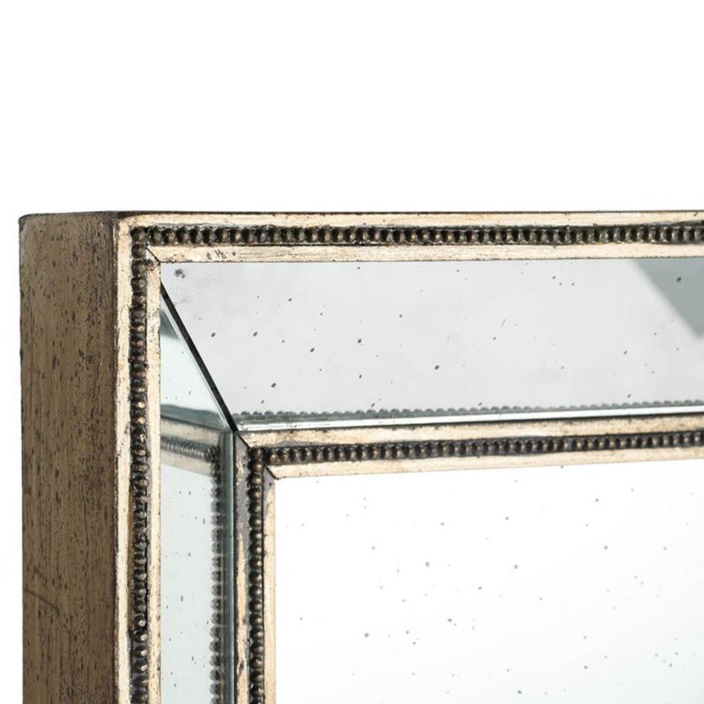 43" Silver Wood Framed Accent Mirror — view 4