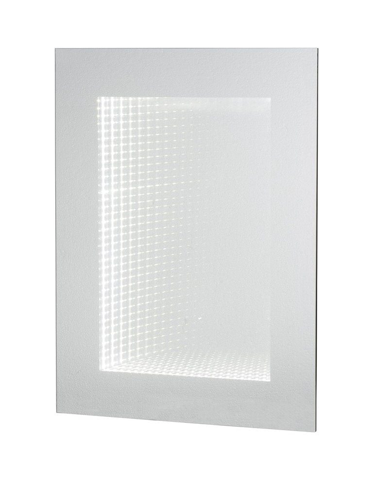 32" Silver Lighted Frame Accent Mirror HomeRoots