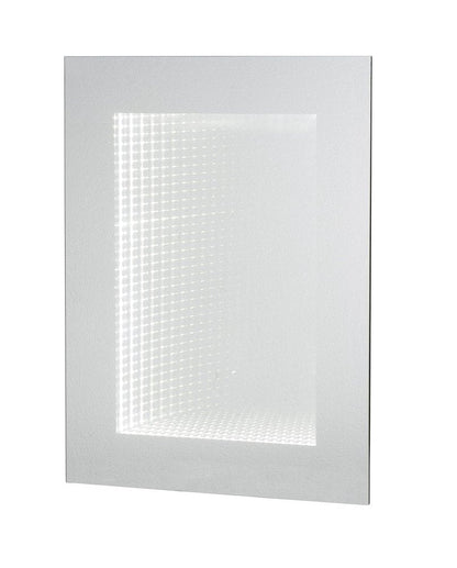 32" Silver Lighted Frame Accent Mirror HomeRoots