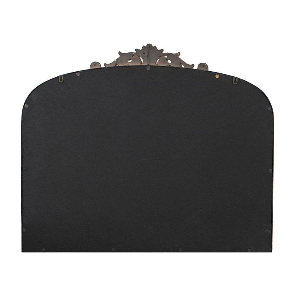 31" Gold Arch Iron Framed Accent Mirror HomeRoots