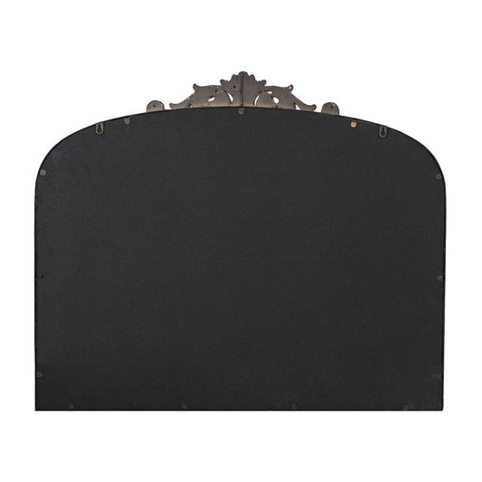 31" Gold Arch Iron Framed Accent Mirror HomeRoots