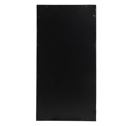 Set of Three Black Iron Framed Accent Mirror HomeRoots
