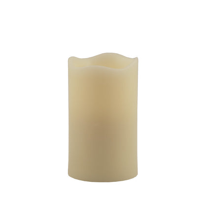 5" Ivory Flameless Pillar Candle