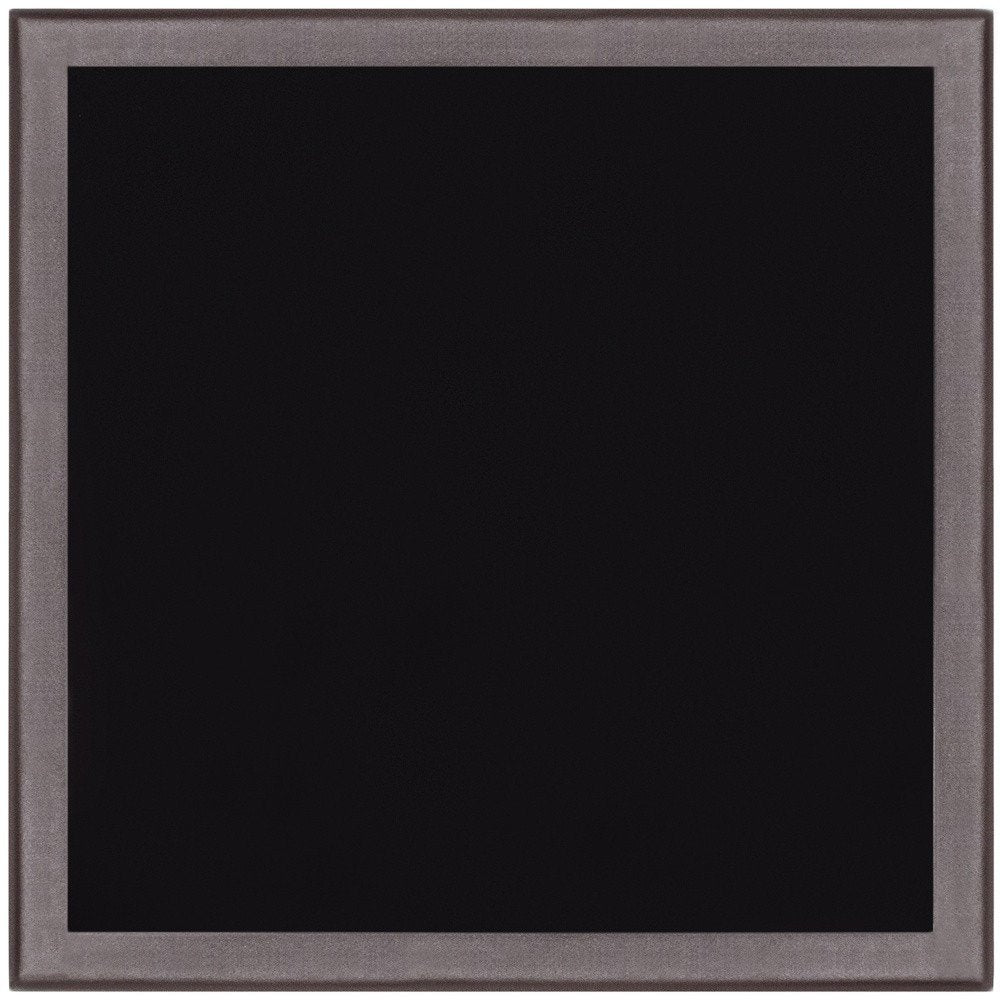 18" Black Square Glass Outdoor Side Table HomeRoots