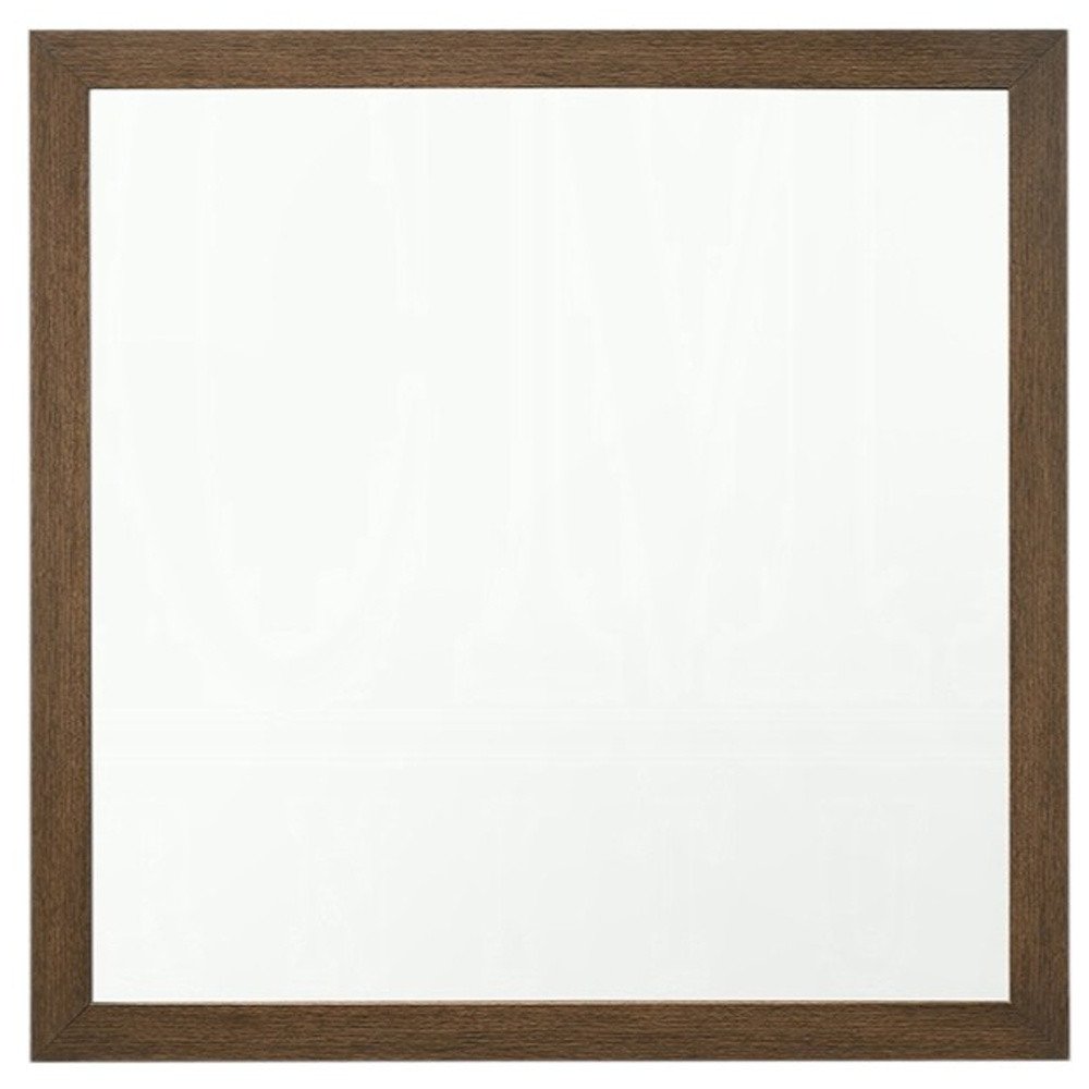 40" Square Wood Framed Accent Mirror HomeRoots