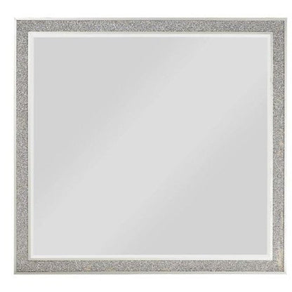 36" Square Wood Framed Mounted Dresser Mirror HomeRoots