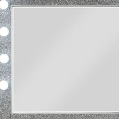 36" Square Wood Framed Mounted Dresser Mirror HomeRoots