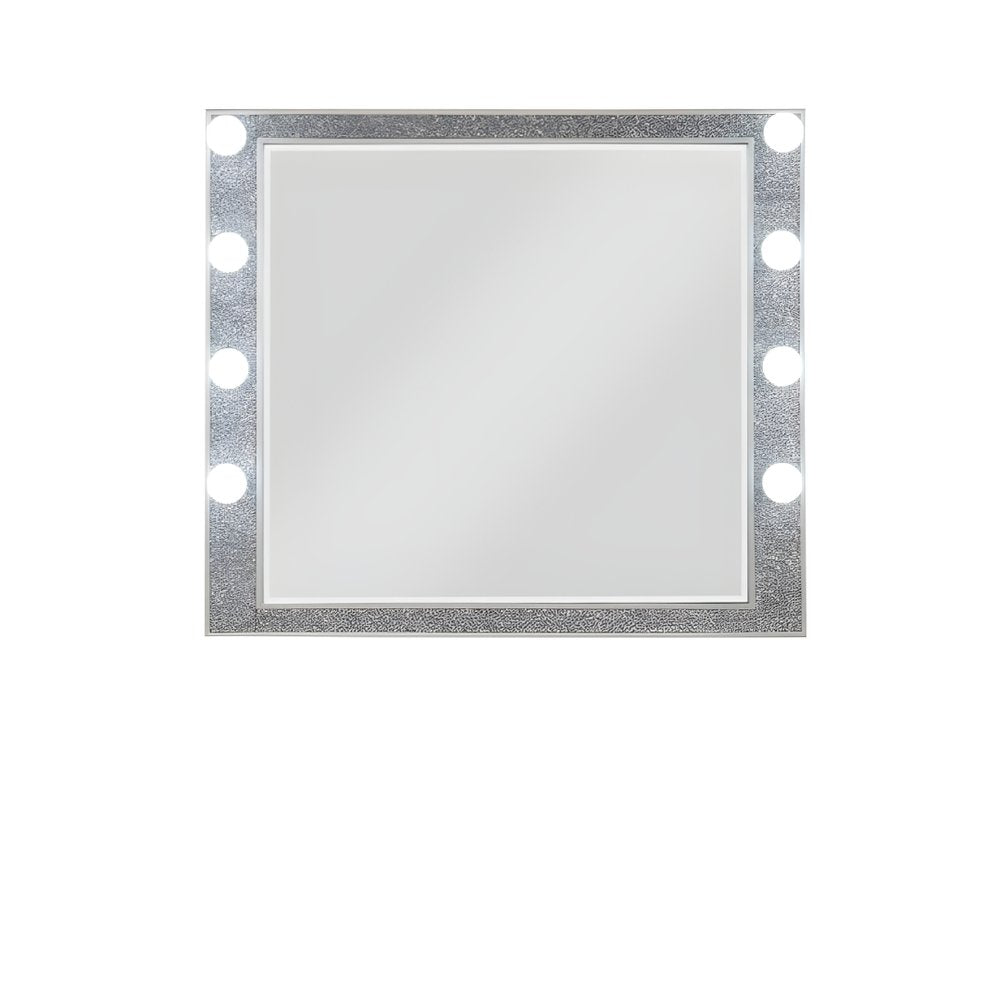 36" Square Wood Framed Mounted Dresser Mirror HomeRoots