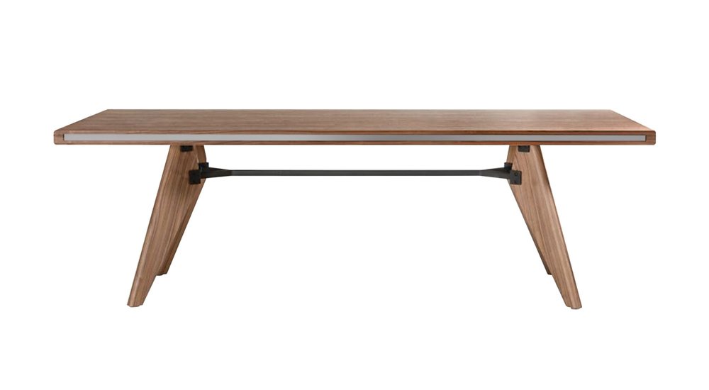 87" Brown Dining Table HomeRoots