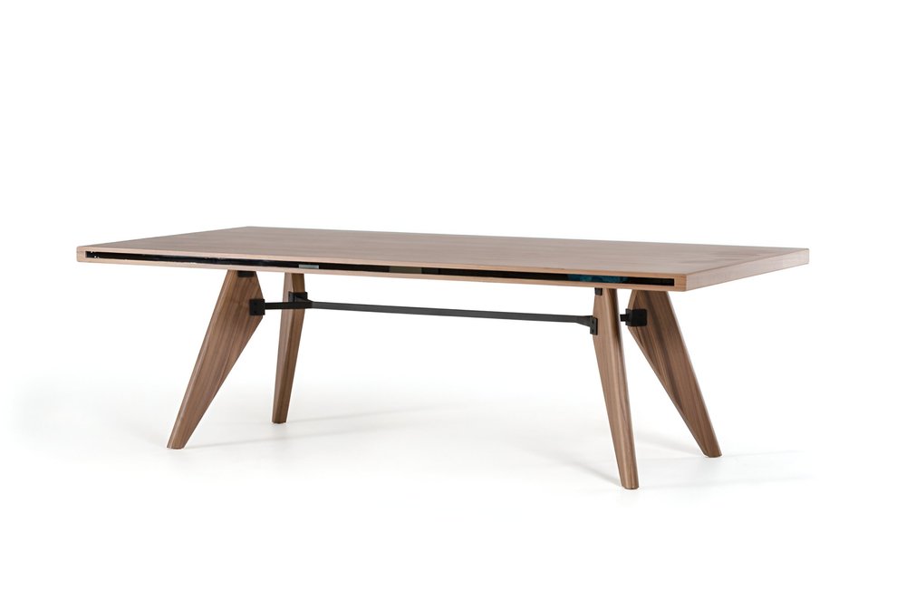 87" Brown Dining Table HomeRoots
