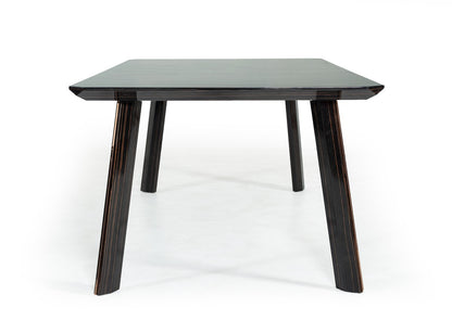 87" Ebony Dining Table