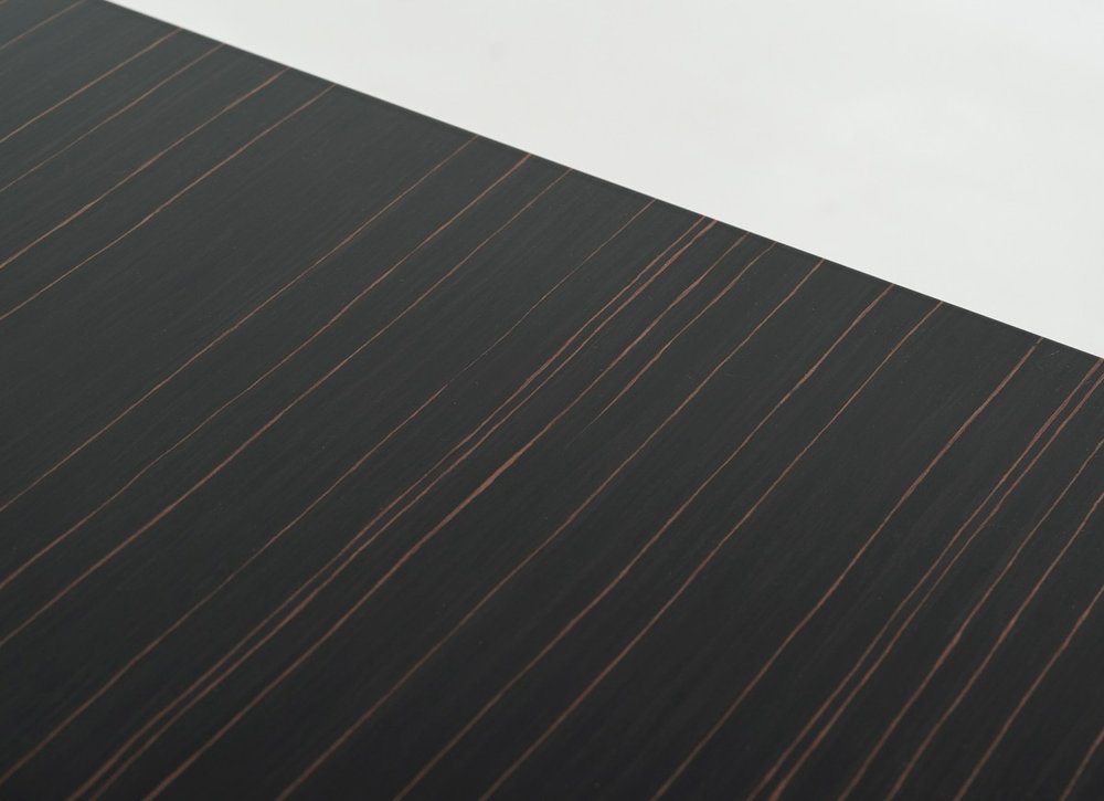 87" Ebony Dining Table HomeRoots